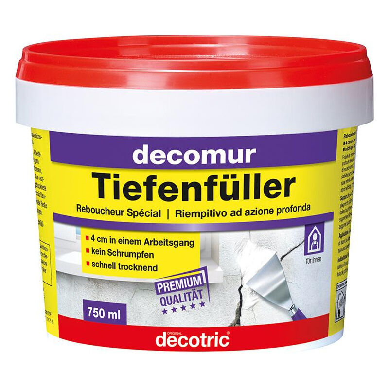 Enduit de rebouchage 750 ml extra blanc