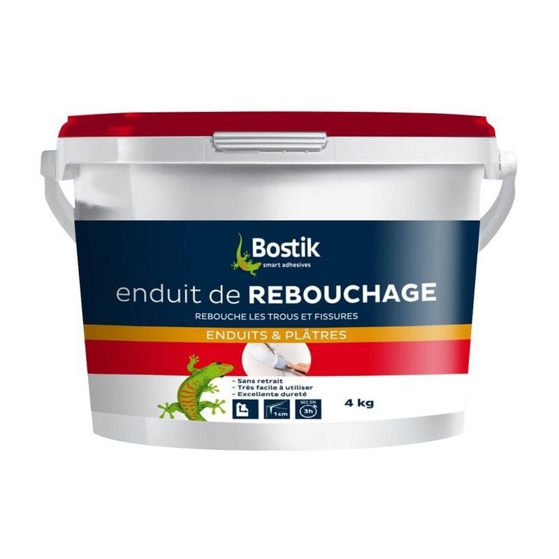 Bostik - Enduit rebouchage pâte 4kg