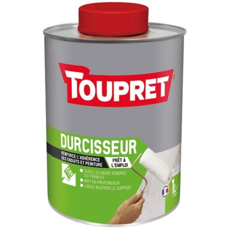 Durcisseur mur liquide Conditionnement: 1KG - Toupret