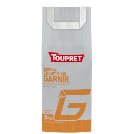 ENDUIT POUR GARNIR POUDRE G CHANTIER TOUPRET 5KG BCEGAR05