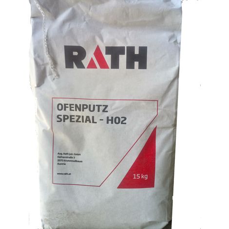 Enduit Rath très fin Ofenputz Special H02 - En sac de 15 kg