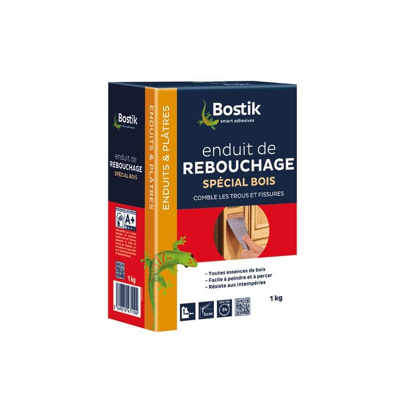 Bostik - Rebouche Bois Poudre 1 Kg