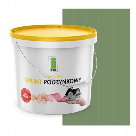 Enduit silicone pour façades, vert olive, 15 kg