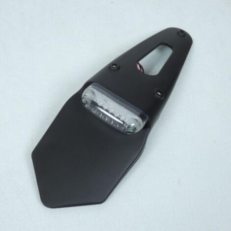enduro-hinterer schutzlappen universal mit 5 led rück-/stopplicht