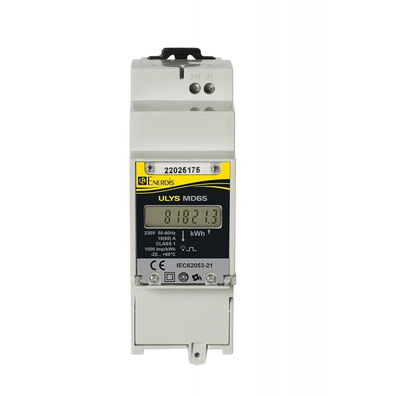 Ulys MD65 Single-phase electronic energy meter - Enerdis