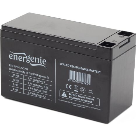 Energenie - Batteria 12V 7Ah