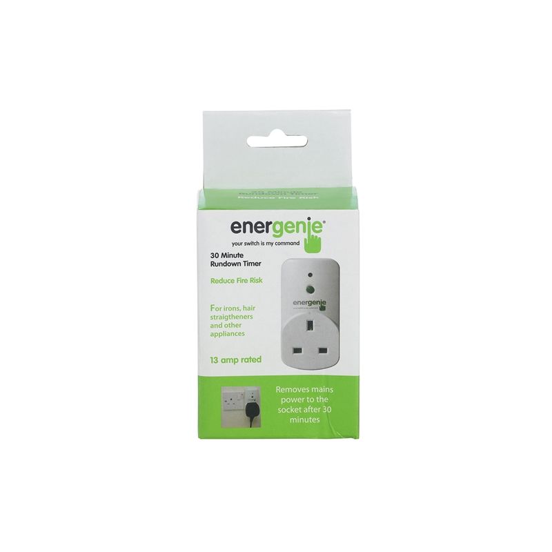 Energenie Bouchon Minuteur 30 Minutes Ener001