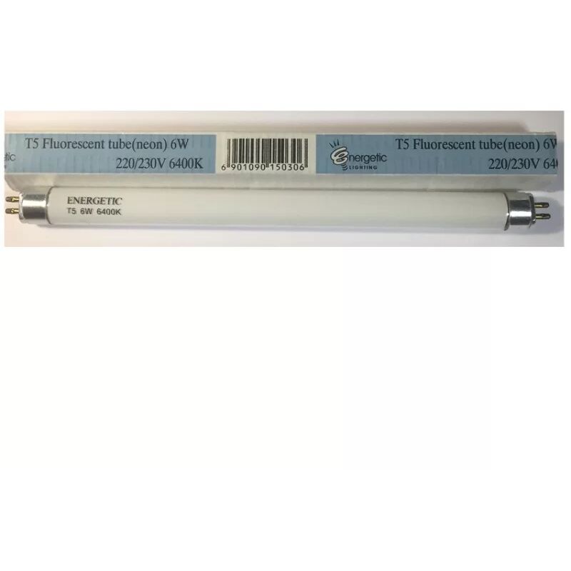 

tubo EL6W6400K Mini fluorescente T5 G5 6400K 6W 220 / 230V L = 210mm - Energetic Lighting