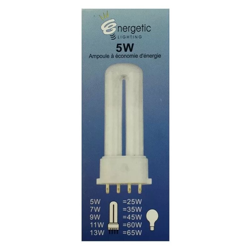

YDW5 T-2G7 Bombilla 5W 230LM L = 90 mm - Ahorro de energ - Energetic Lighting