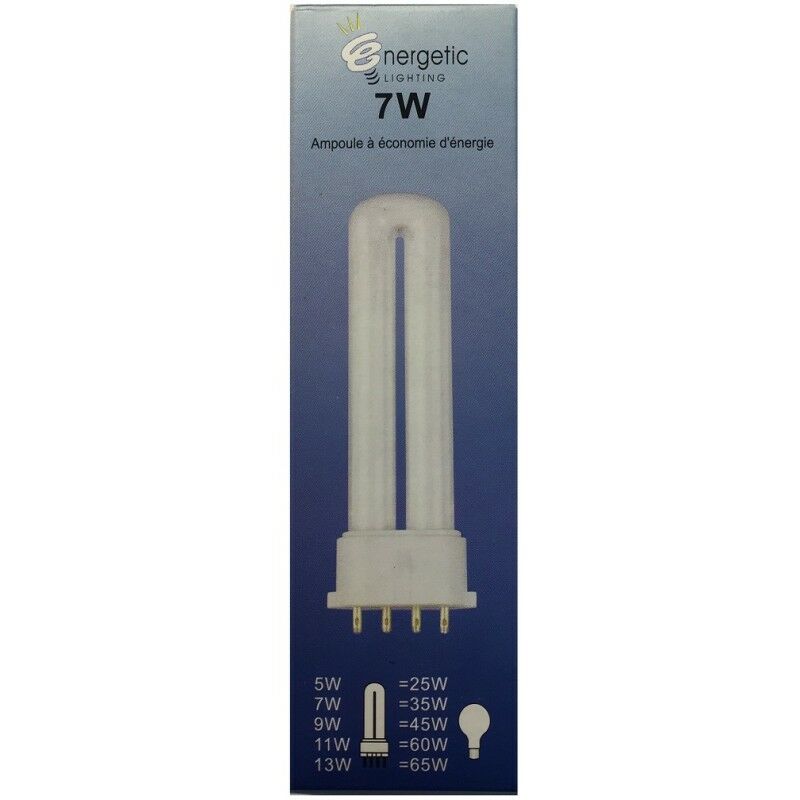 

YDW7 T-2G7 Bombilla 7W 350LM L = 120 mm - Ahorro de energ - Energetic Lighting