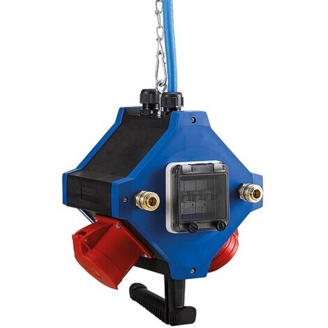 Energie-/Druckluft- Hängeverteiler 3x230 V 1xCEE 400 V 16 A 1xCEE 400V 32 A 2xDruckluft