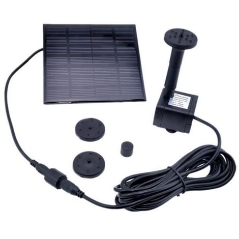 énergie solaire pompe à eau fontaine de jardin