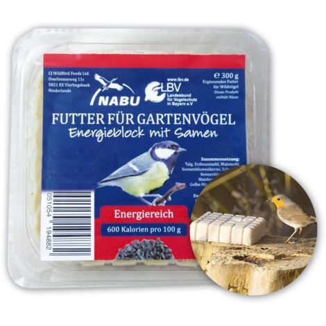 Energieblock mit Samen 300 g 0