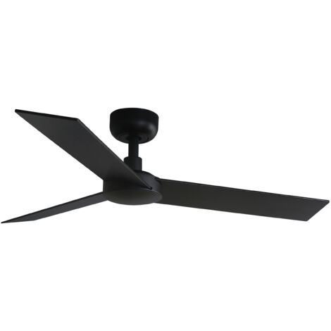 Energiespar Deckenventilator Rudder S Schwarz