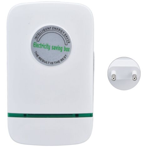Energiesparbox – Spannungsstabilisator 90–250 V, Stromverbrauchsreduzierer für Haushaltsgeräte, EU-Stecker