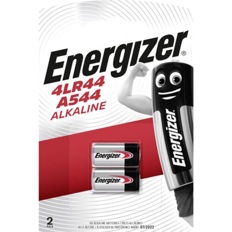 Energizer 4LR44/A544 Alkaline 2er Spezial-Batterie 476 A Alkali-Mangan 6 V 178 mAh 2 St.