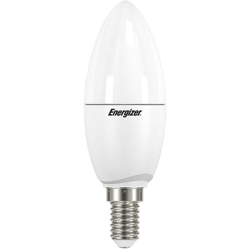 Ampoule LED flamme E14, 470 Lumens, 5.9W/40W, 2700K Energizer