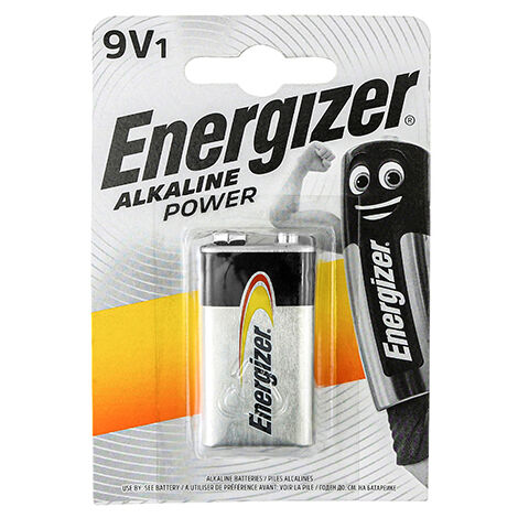 Energizer Alkaline Power 9V Battery - 9V 522