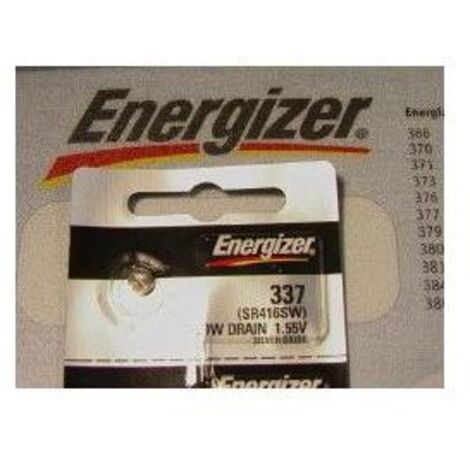 Energizer Batteria per Orologi e Piccoli Dispositivi Silver Oxide 1.55 Volts.