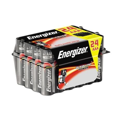 ENERGIZER Batterie Alkaline Power E303271700 AAA 24 St./Pack.