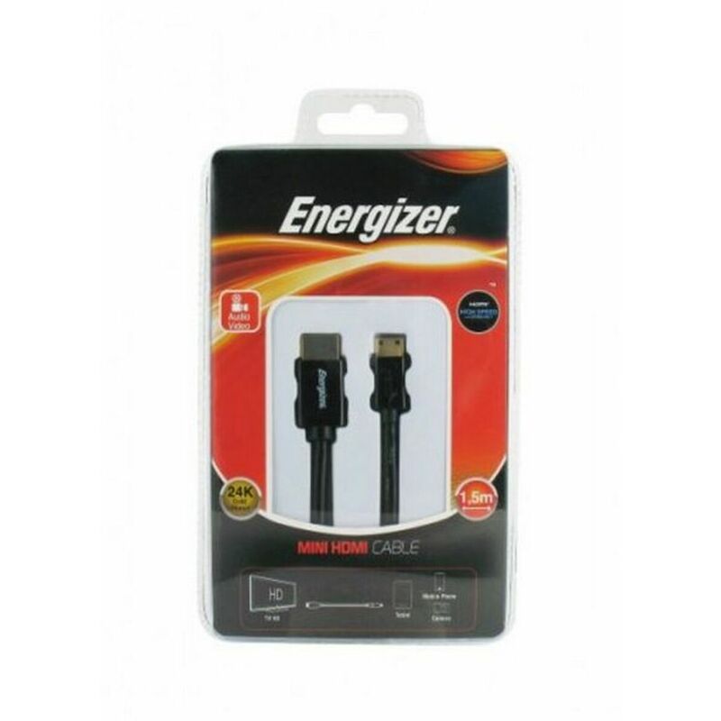 

Cable HDMI Mini HDMI 1.5 m - Energizer