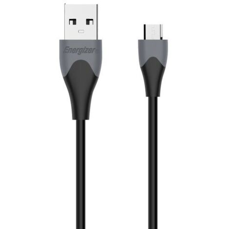 Energizer Classic - Câble de connexion USB-A vers Micro USB 1,2 m (Noir)
