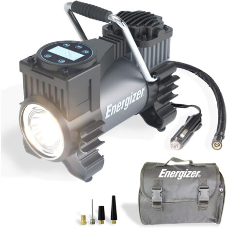 Energizer Compressore Aria Portatile 120PSI con Powerbank e Display LED