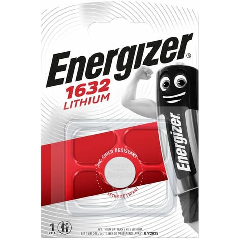 Energizer CR1632 Knopfzelle CR 1632 Lithium 130 mAh 3 V 1 St. - Battery - 130 mAh (E300164000)