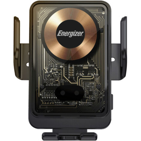 Energizer ECA008 Caricabatterie per dispositivi mobili Smartphone Nero USB Carica wireless Auto