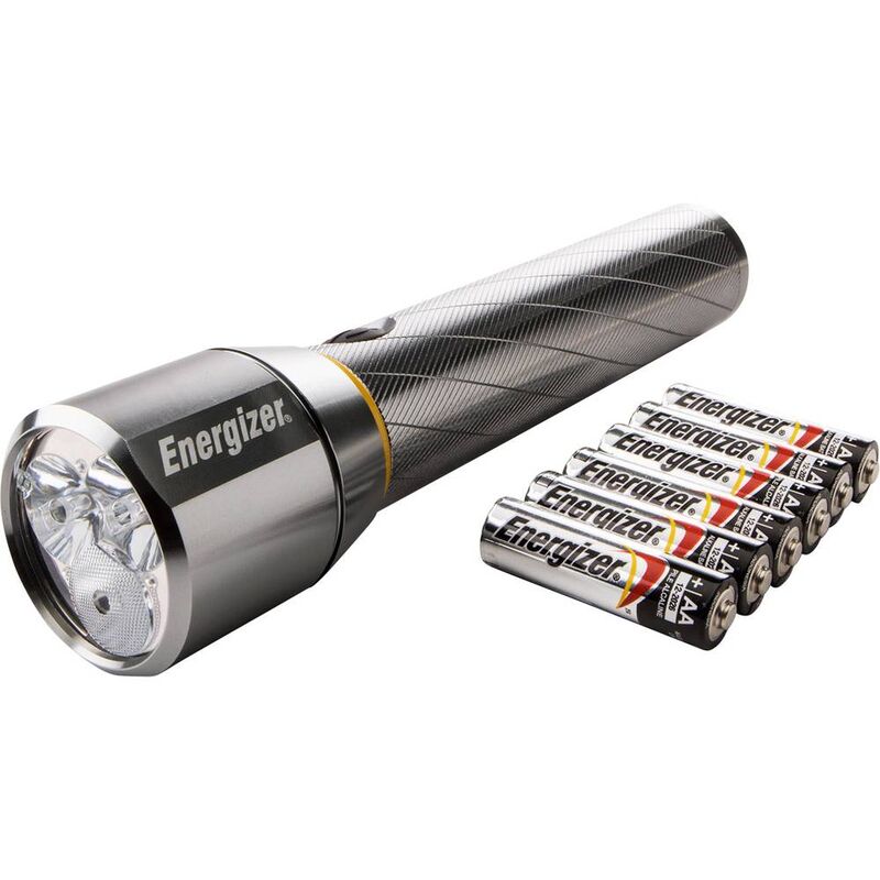 Image of Energizer - Vision hd Metal 6 aa led (monocolore) Torcia tascabile lungo raggio a batteria 1500 lm 15 h 479 g