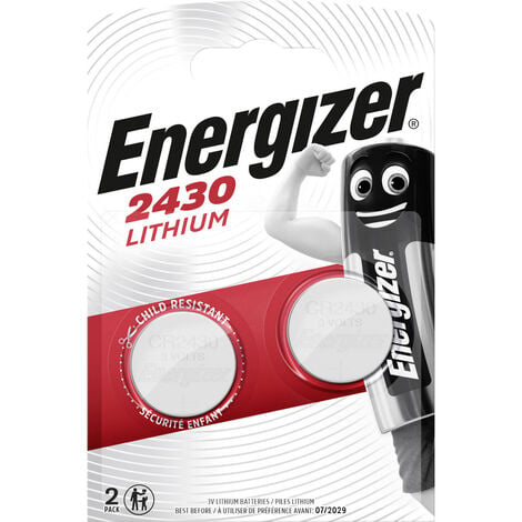 Energizer Knopfzelle CR 2430 3 V 2 St. 290 mAh Lithium CR2430