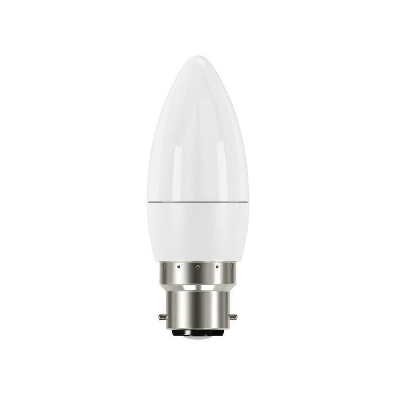 S8843 led bc (B22) Opal Candle Non-Dimmable Bulb, Warm White 250 lm 3.3W ENGS8843 - Energizer