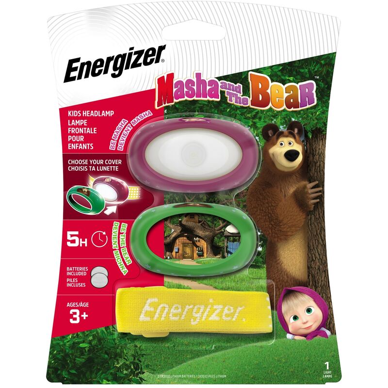 

Linterna frontal Infantil Masha y el Oso - Energizer