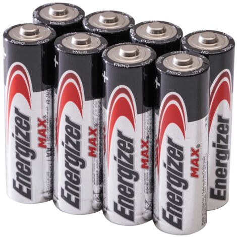 Energizer Max AA Battery Pack – 4+4 Count, Stilo Style, Model E303330401