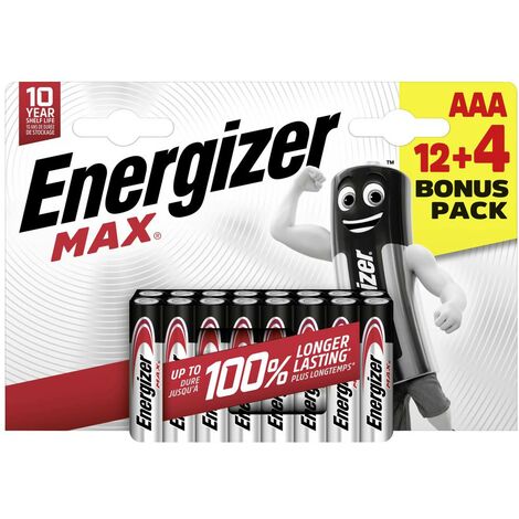 Energizer Max Batteria Ministilo (AAA) Alcalina/manganese 1.5 V 16 pz.