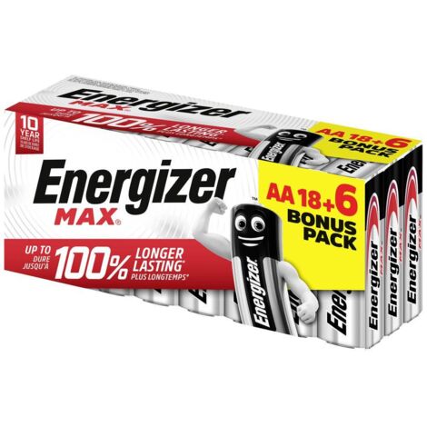 Energizer Max Batteria Stilo (AA) Alcalina/manganese 1.5 V 24 pz.