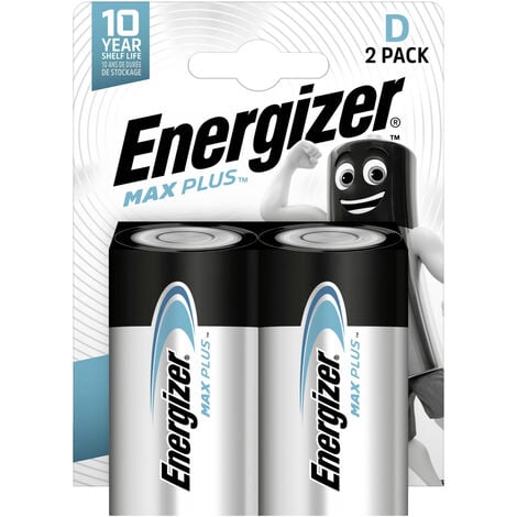 ENERGIZER Plus Mono (D)-Batterie Alkali-Mangan 1.5 V 2 St.