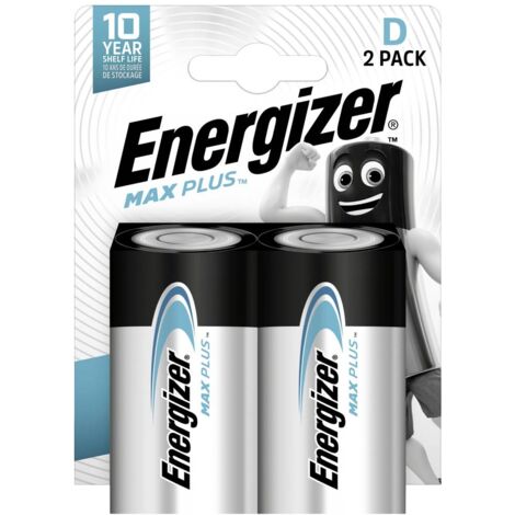 ENERGIZER Lot de 2 piles alcaline lr20 d, 1.5 V, ENERGIZER