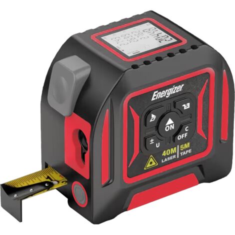 Energizer - Mètre ruban - 5M - Numérique avec Laser