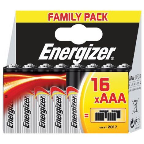 Energizer Pila Ministilo AAA 16 Pezzi