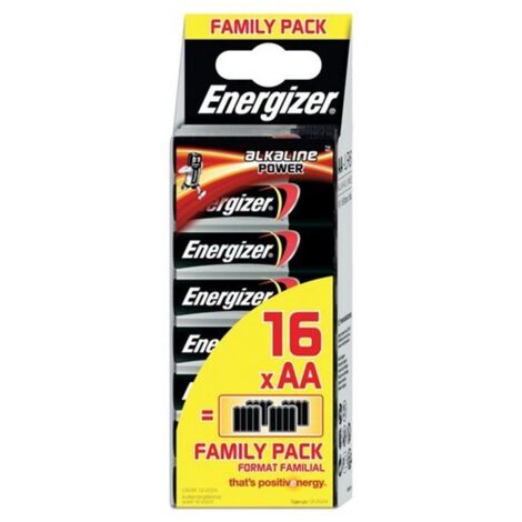 Energizer Pila Stilo AA 16 Pezzi