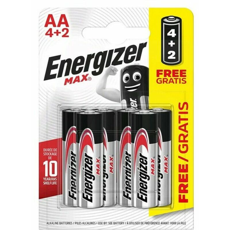 

Pilas Max Power LR06 AA (6 uds) - Energizer