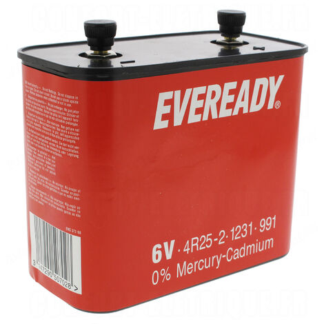 Energizer – Pile spéciale 4R25-2 6V – Pile pour appareils spécifiques – Alimentation fiable pour dispositifs électroniques – 1 unité