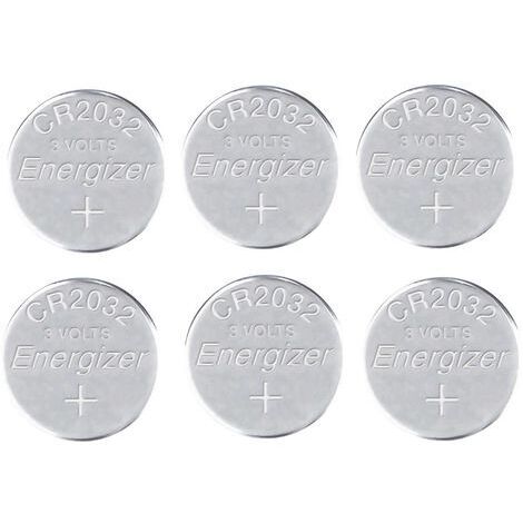 Energizer Piles au Lithium CR2032 3 V - Lot de 6 unités (E300846102)