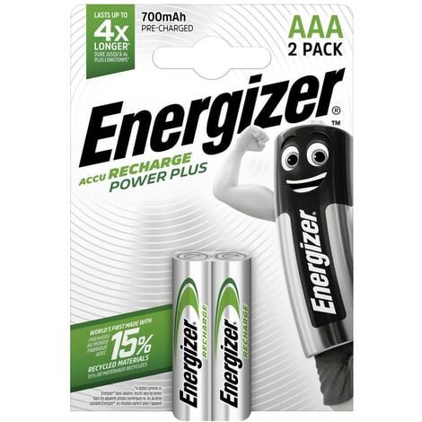 Caricatore mini Energizer Incluse 2 pile Mini stilo Ricaricabili