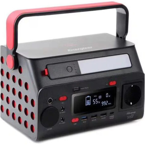 Energizer, Power Station Portatile, 296Wh, 300W Onda Sinusoidale Pura, PPS300W2