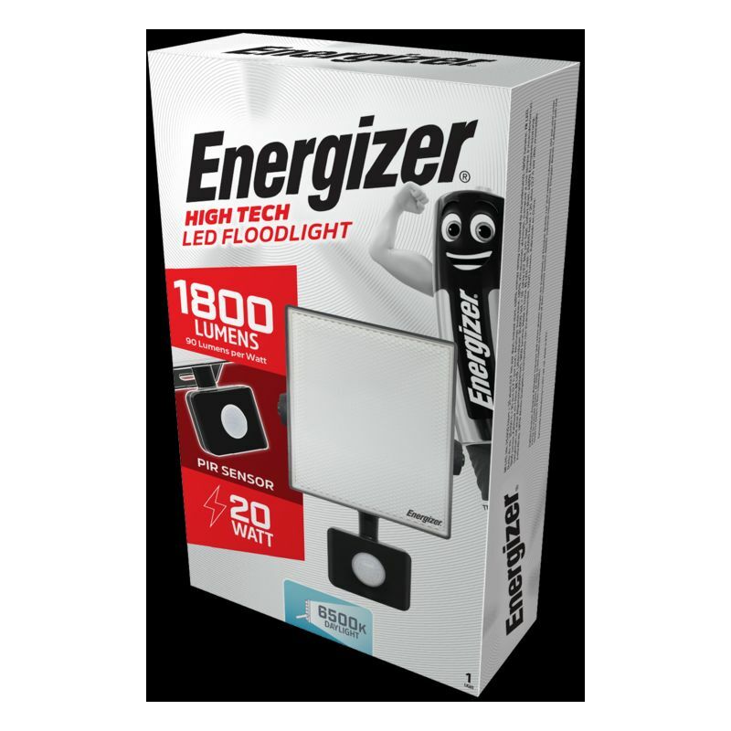 Energizer 20W LED IP44 PIR Floodlight - S10930