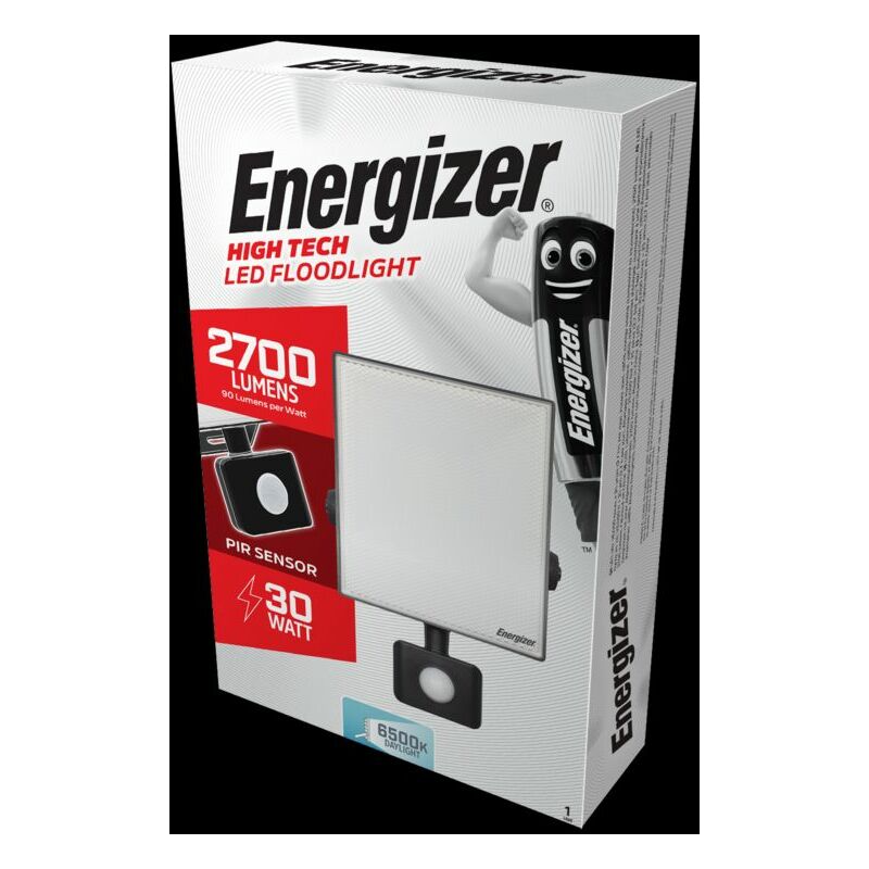 Energizer 30W LED IP44 PIR Floodlight PIR - S10932