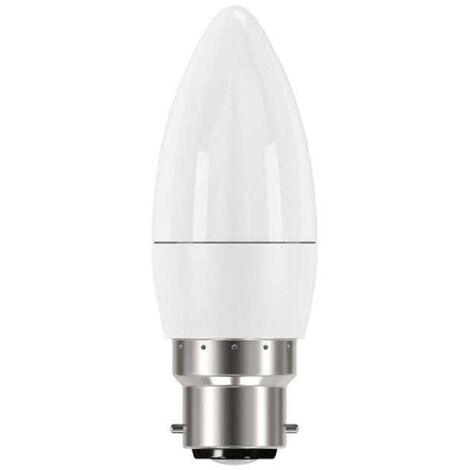 Energizer S8843 LED BC (B22) Opal Candle Non-Dimmable Bulb, Warm White 250 lm 3.3W ENGS8843