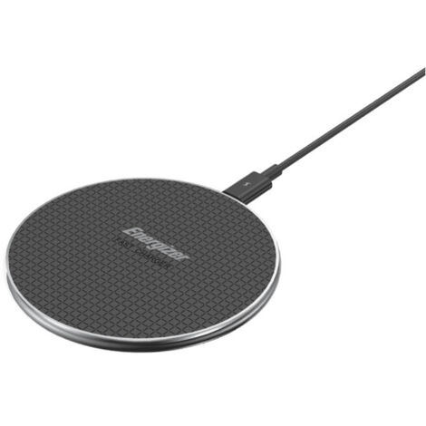 Energizer WCP107 Caricabatterie Wireless 15W Qi per Smartphone e Cuffie Nero USB